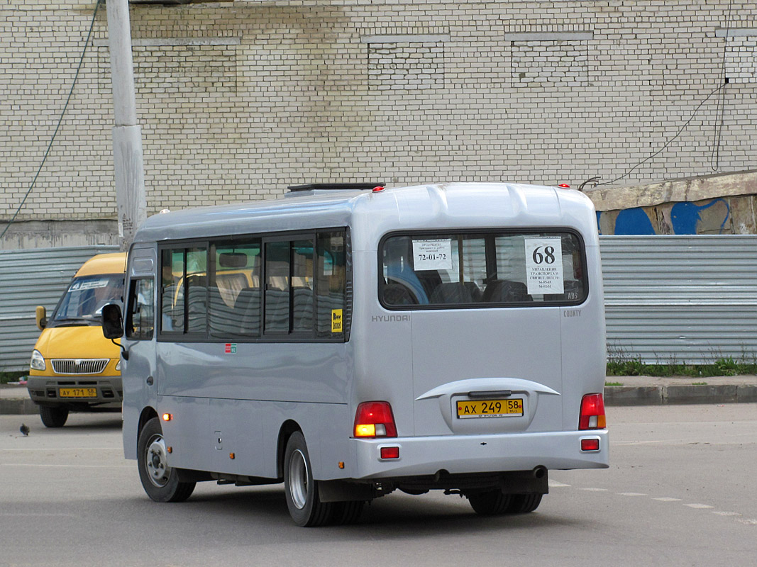 Penza region, Hyundai County LWB C11 (TagAZ) № АХ 249 58