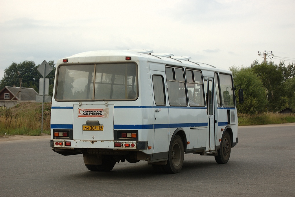 Тверская область, ПАЗ-32053 № АМ 304 69