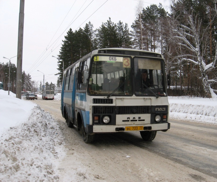 Томская область, ПАЗ-32051-110 № ВС 733 70