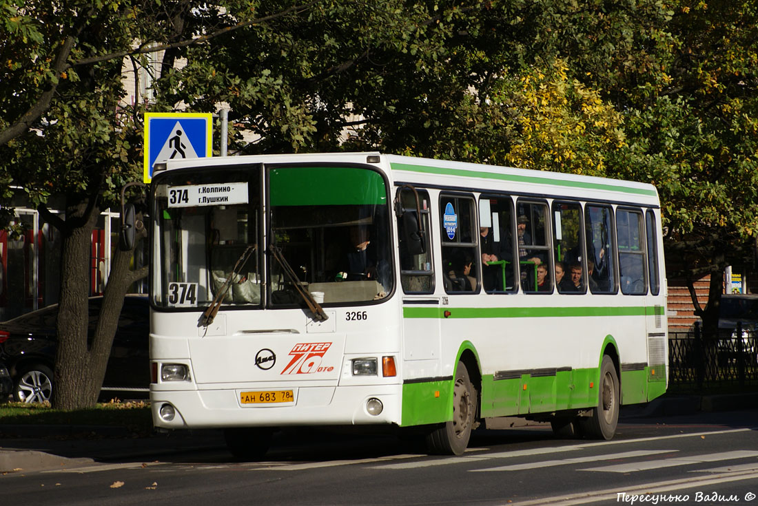 Санкт-Петербург, ЛиАЗ-5256.25 № 3266