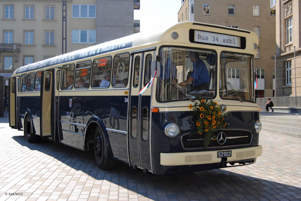 Люксембург, Mercedes-Benz O317 № 34