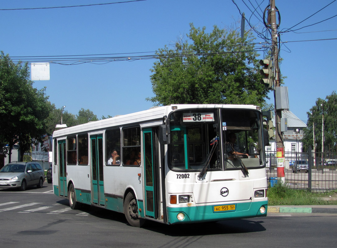 Нижегородская область, ЛиАЗ-5256.25 № 72002