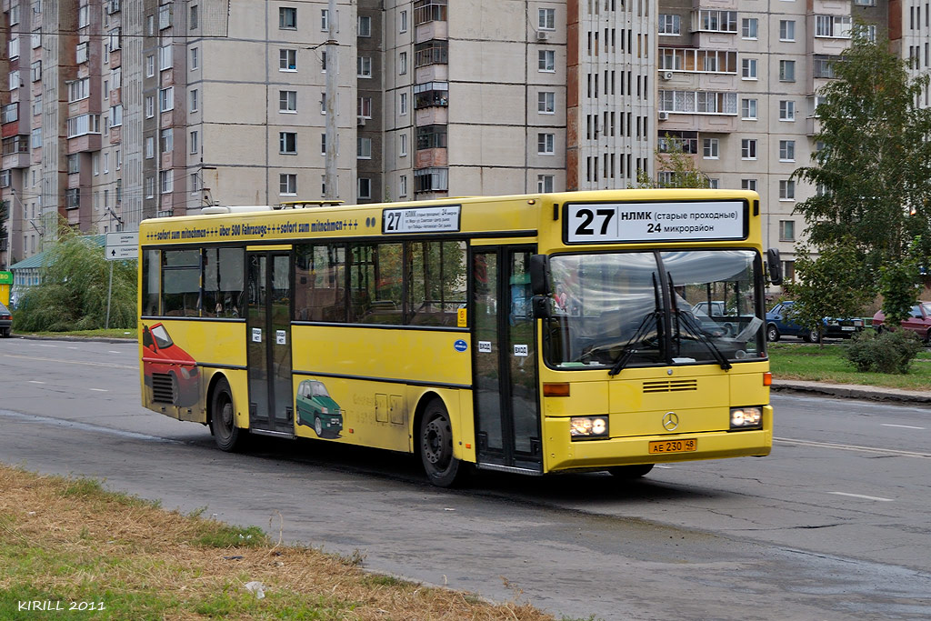 Липецкая область, Mercedes-Benz O405 № АЕ 230 48