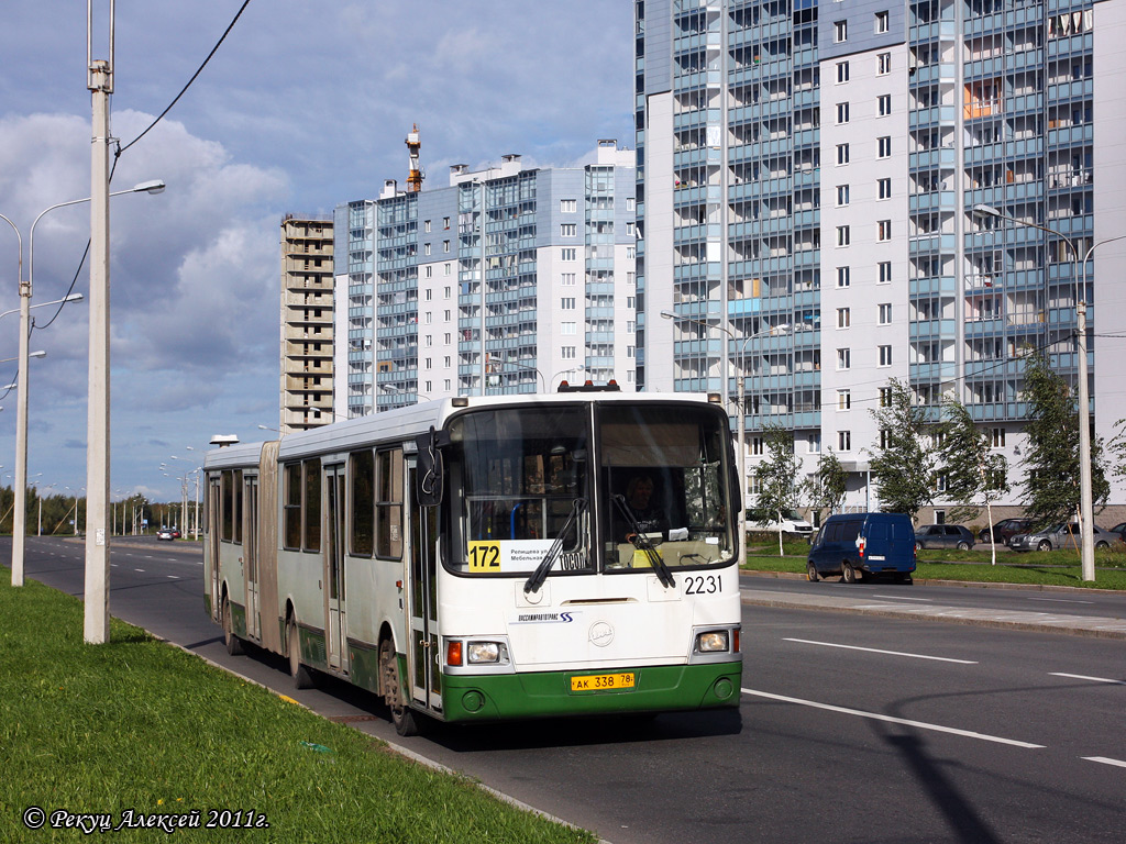 Санкт-Петербург, ЛиАЗ-6212.00 № 2231