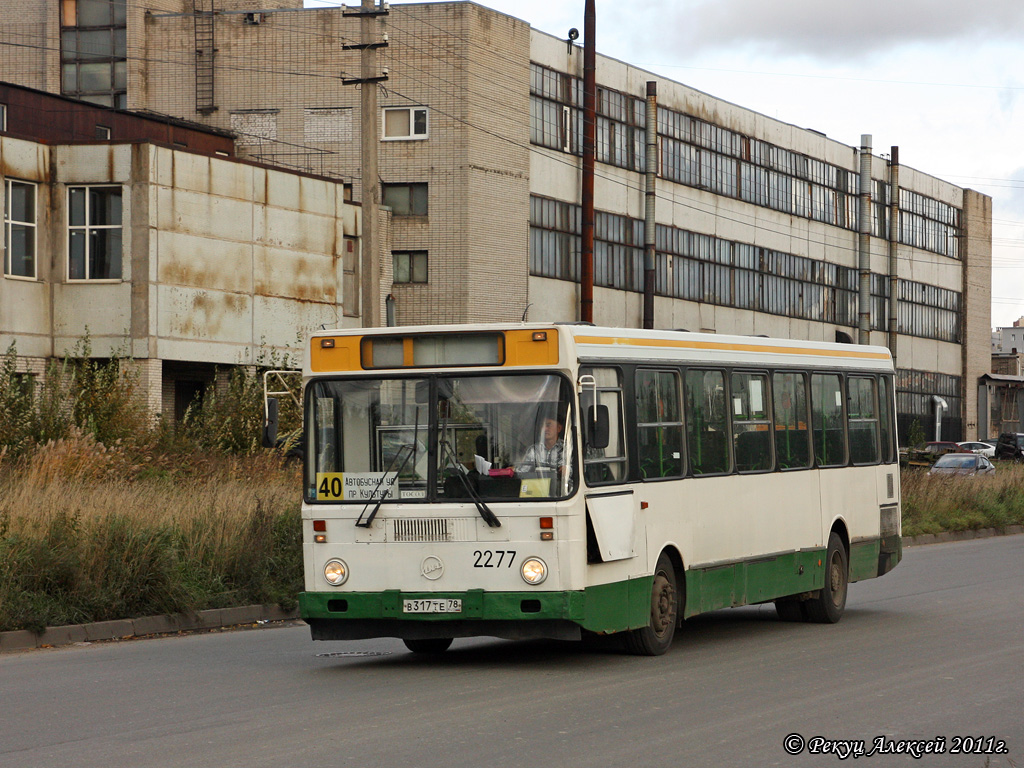 Санкт-Петербург, ЛиАЗ-5256.25 № 2277