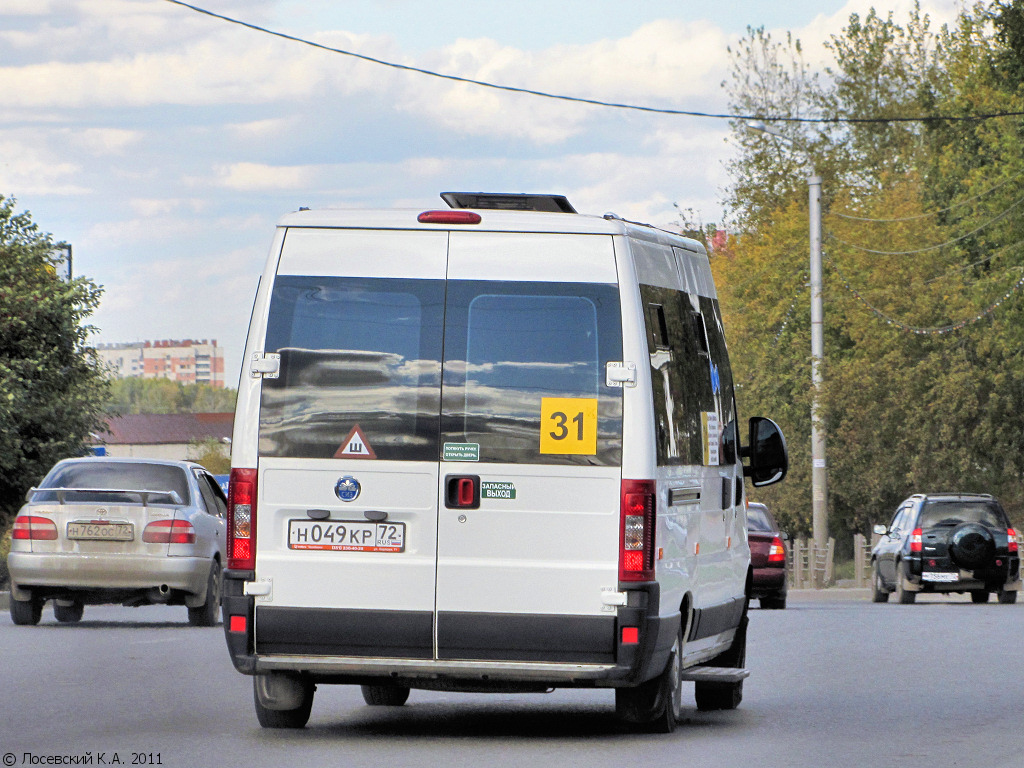 Тюменская область, FIAT Ducato 244 CSMMC, -RT № Н 049 КР 72