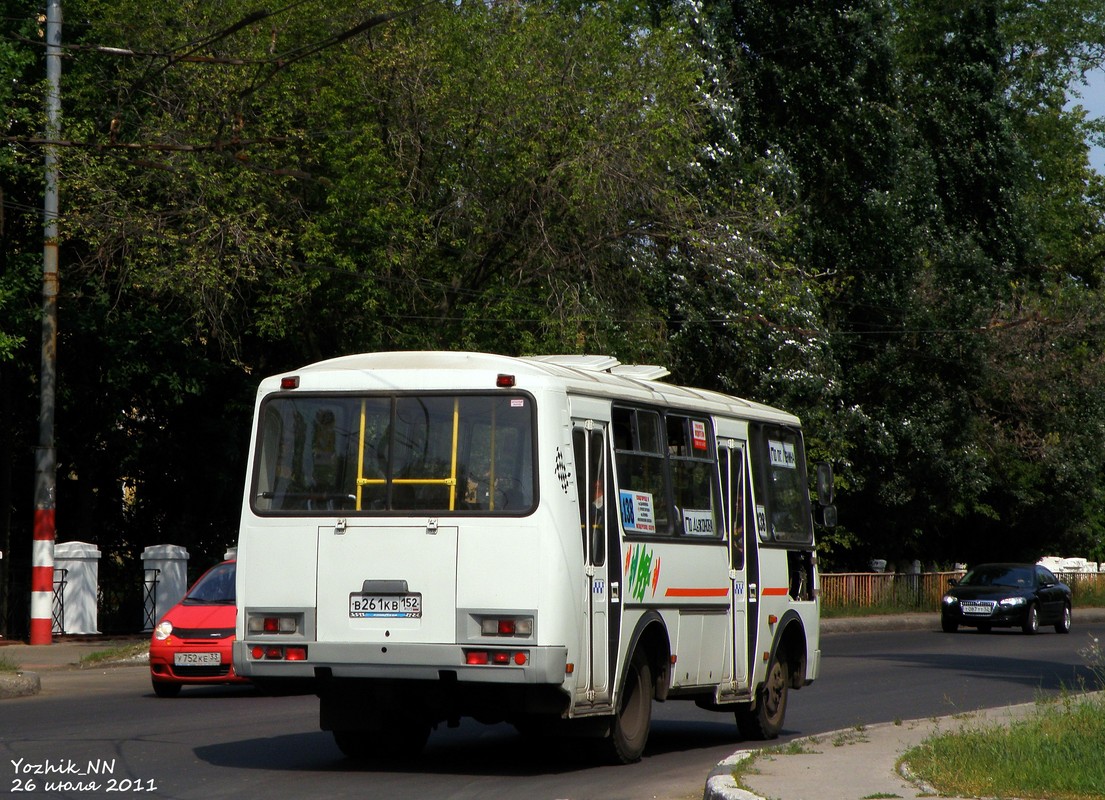 Нижегородская область, ПАЗ-32054 № В 261 КВ 152