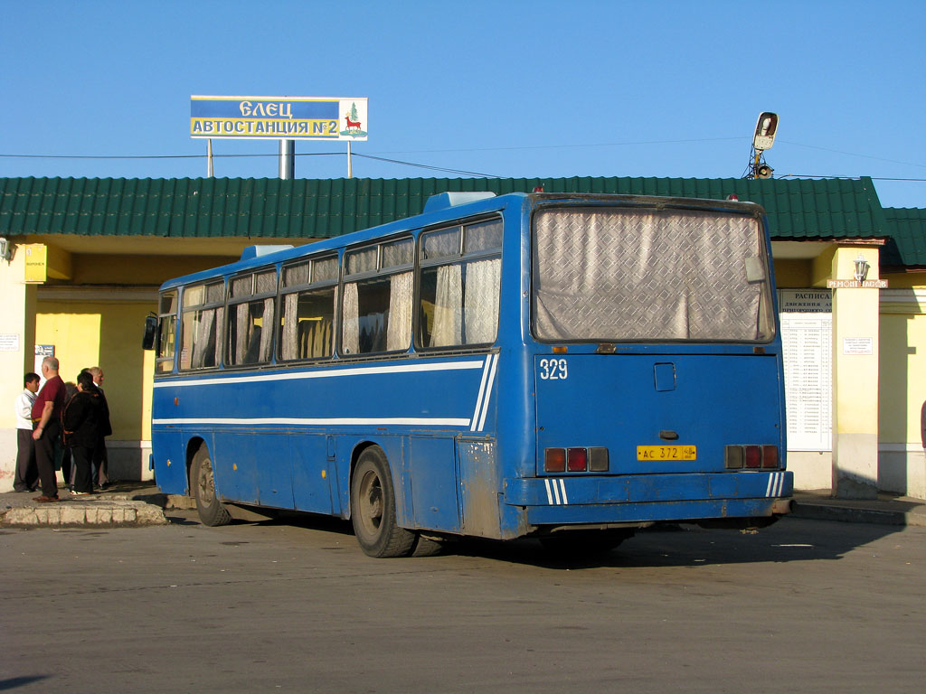 Липецкая область, Ikarus 256.55A № 329