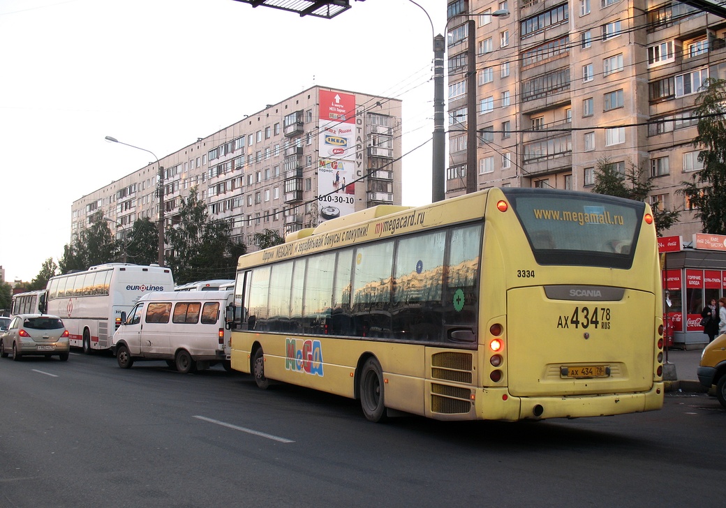 Санкт-Петербург, Scania OmniLink II (Скания-Питер) № 3334