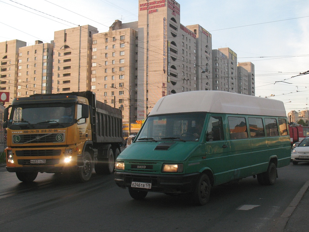 Санкт-Петербург, IVECO TurboDaily A45-12 № Е 246 ТВ 178