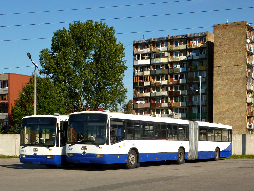 Латвия, Mercedes-Benz O345G № 78201