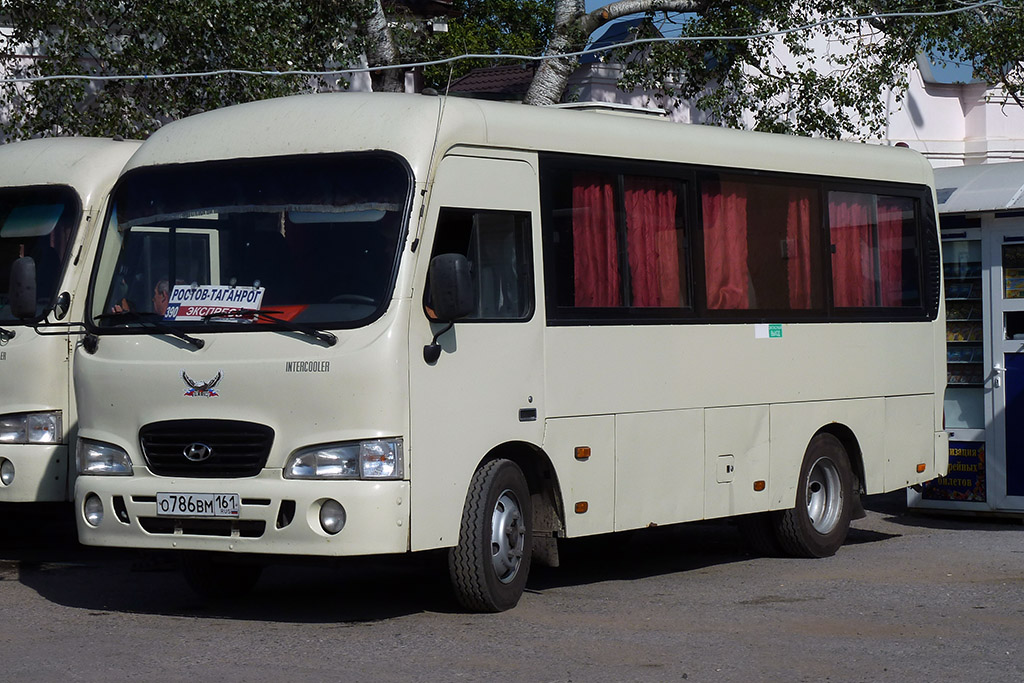 Ростовская область, Hyundai County SWB C08 (РЗГА) № О 786 ВМ 161