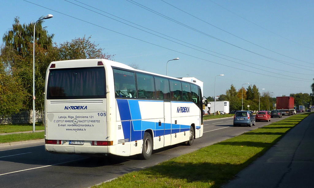 Латвия, Mercedes-Benz O404-15RHD-L № 105