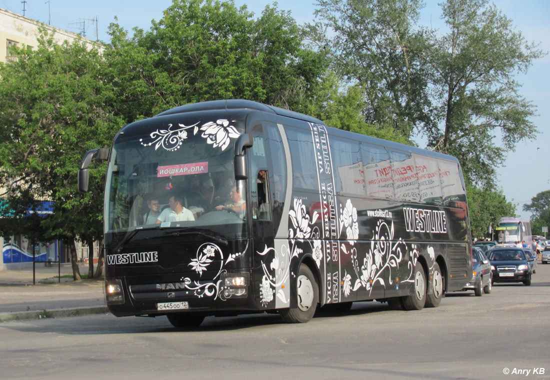 Марий Эл, MAN R08 Lion's Coach L RHC444 L № О 445 ОО 12