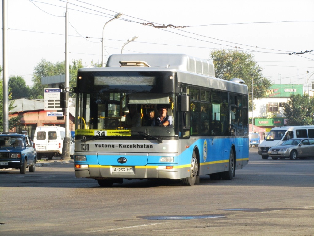 Алматы, Yutong ZK6120HGM № 131