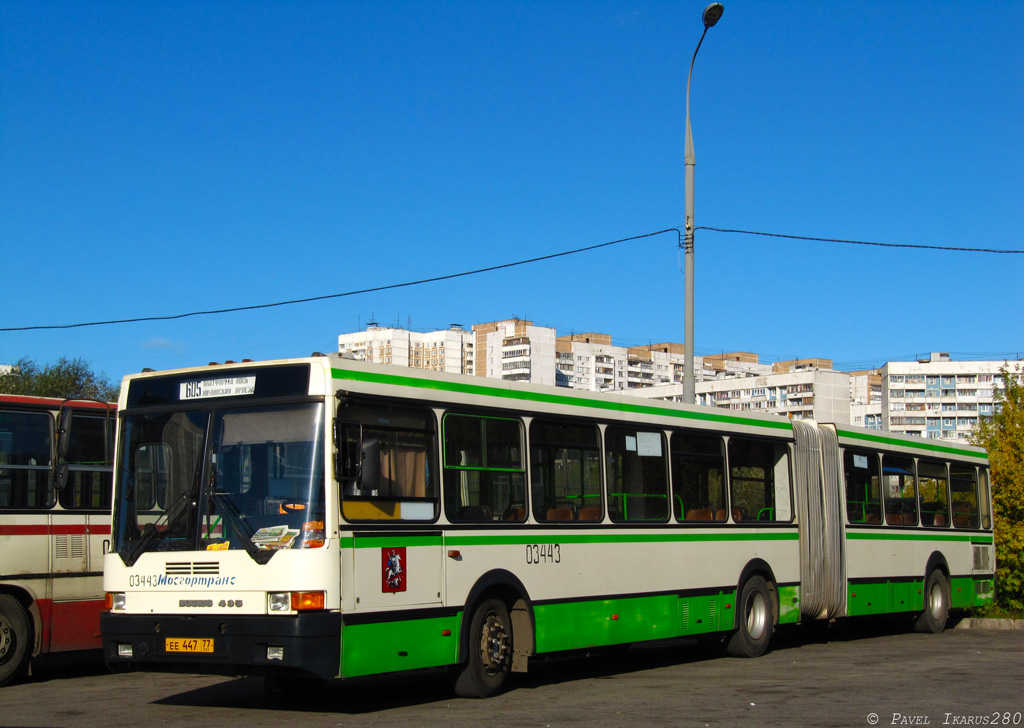 Москва, Ikarus 435.17 № 03443