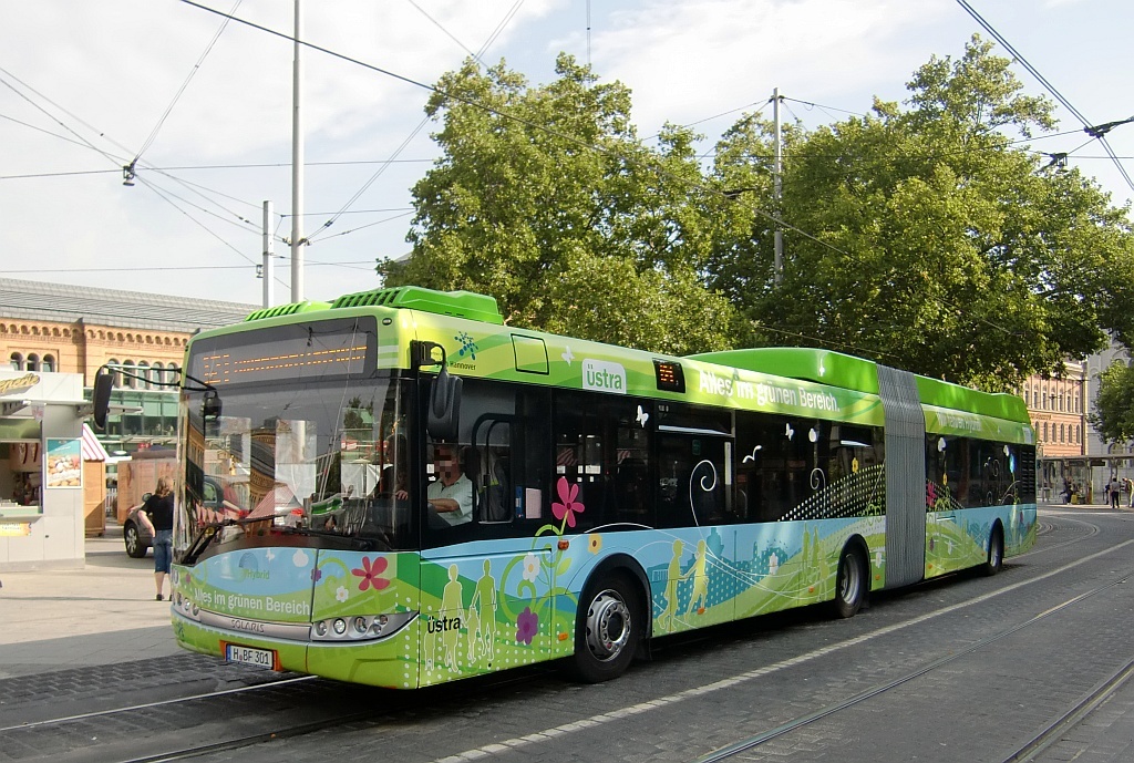 Нижняя Саксония, Solaris Urbino III 18 hybrid № 8301