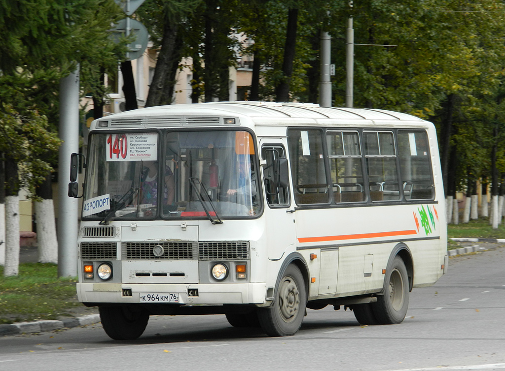 Ярославская область, ПАЗ-32054 № К 964 КМ 76