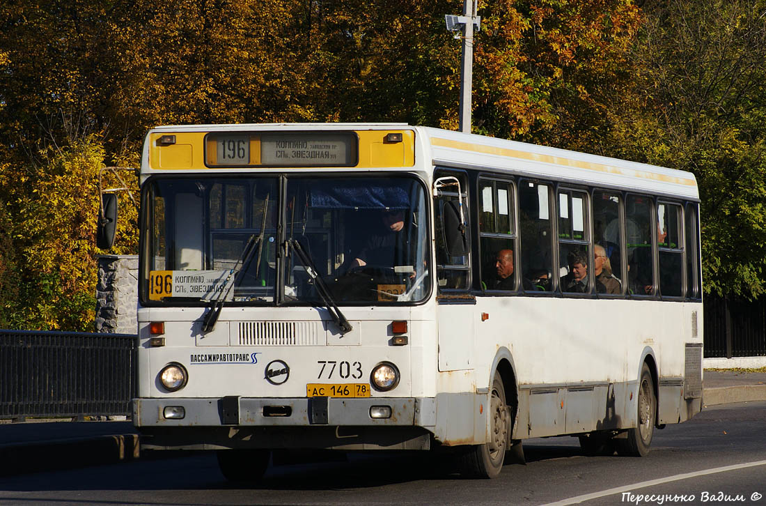 Санкт-Петербург, ЛиАЗ-5256.25 № 7703