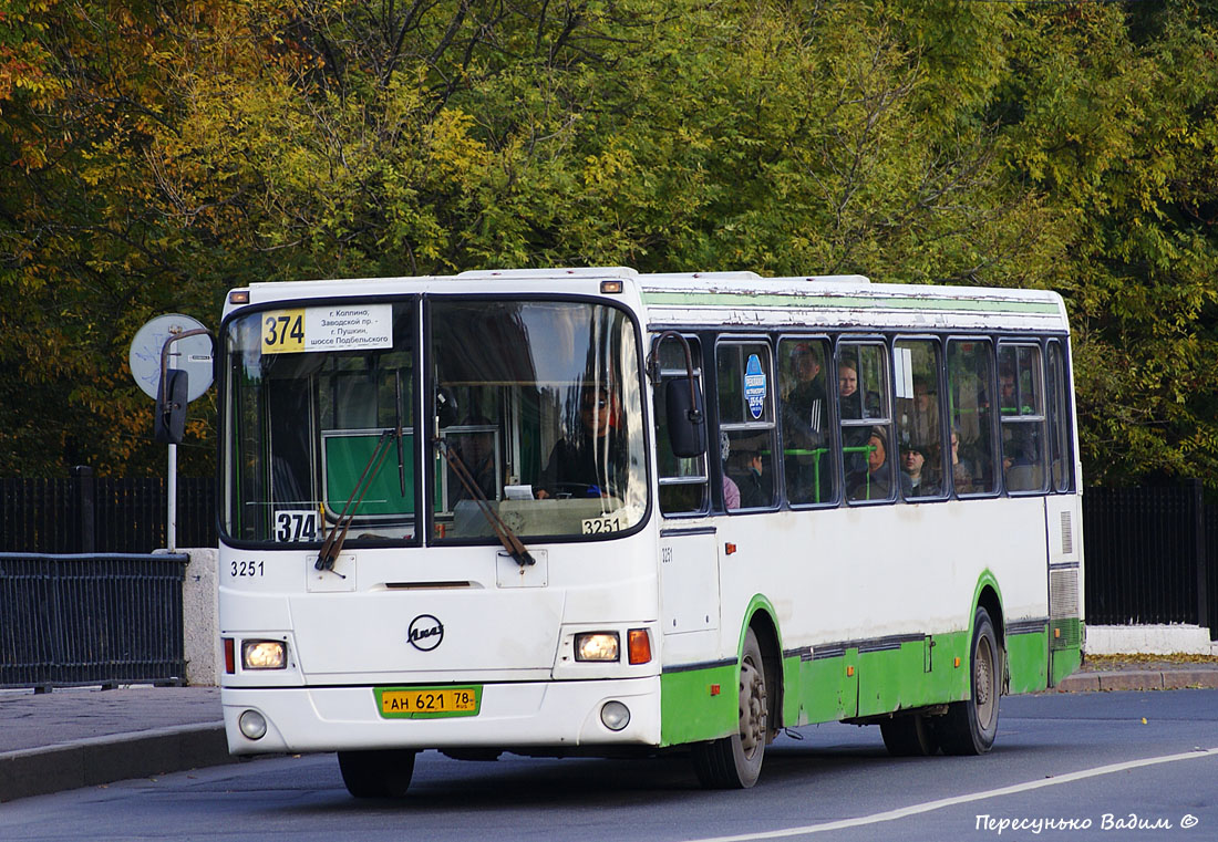 Санкт-Петербург, ЛиАЗ-5256.25 № 3251