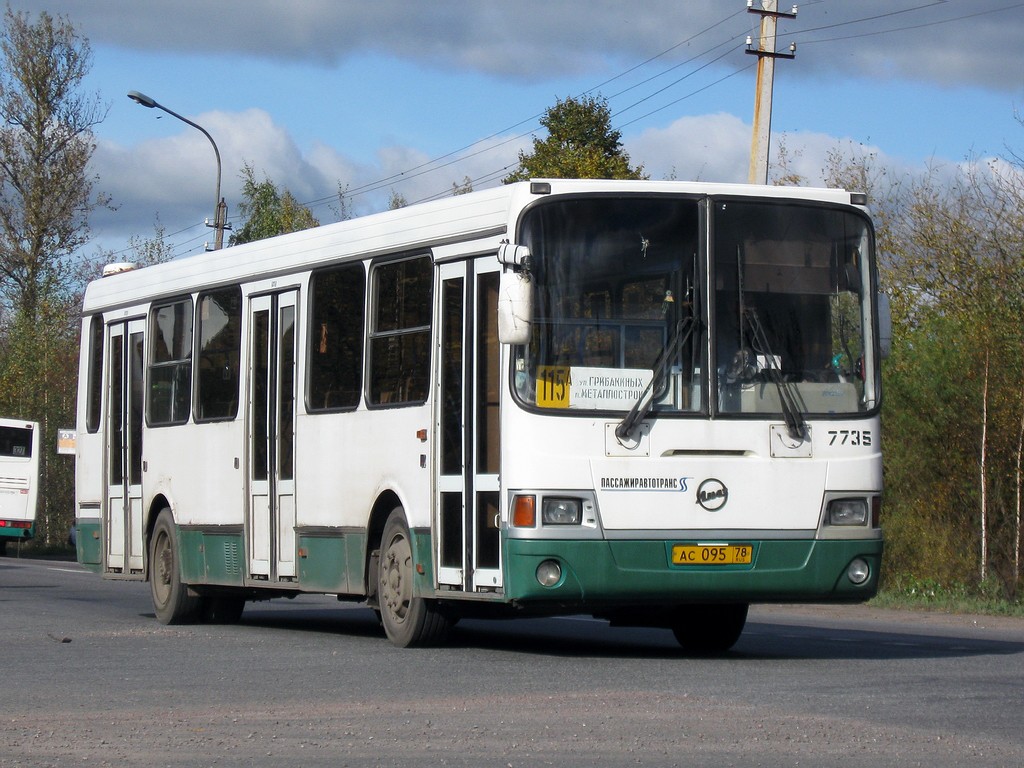 Санкт-Петербург, ЛиАЗ-5256.25 № 7735