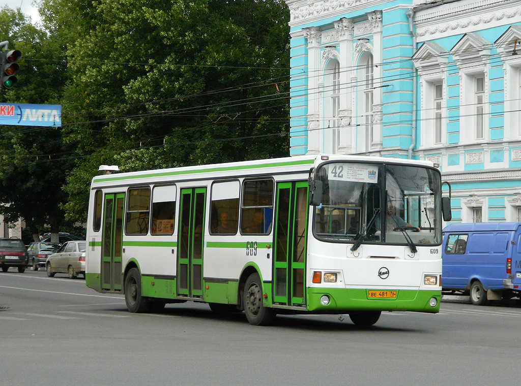 Yaroslavl region, LiAZ-5256.26 Nr. 609