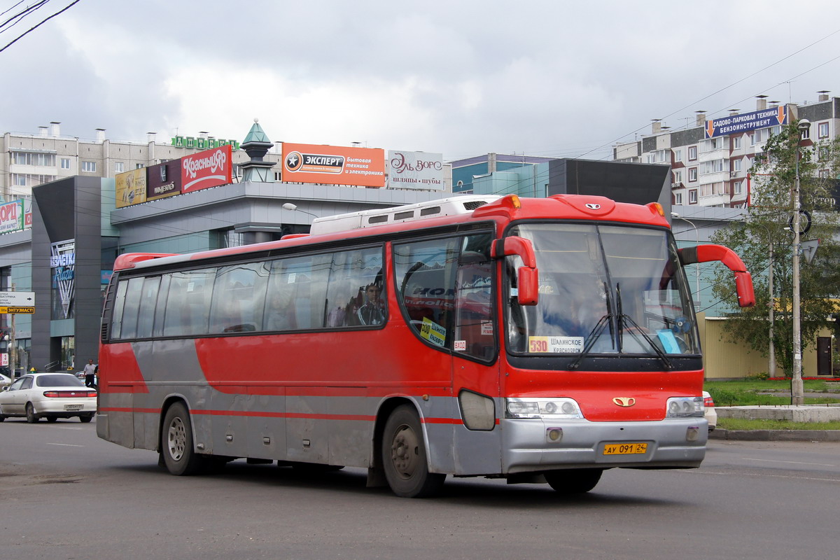 Krasnojarsko kraštas, Daewoo BH117H Royal Cruistar Nr. АУ 091 24