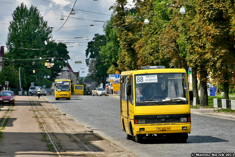 Lvovská oblast, BAZ-A079.14 "Prolisok" č. BC 1622 AA