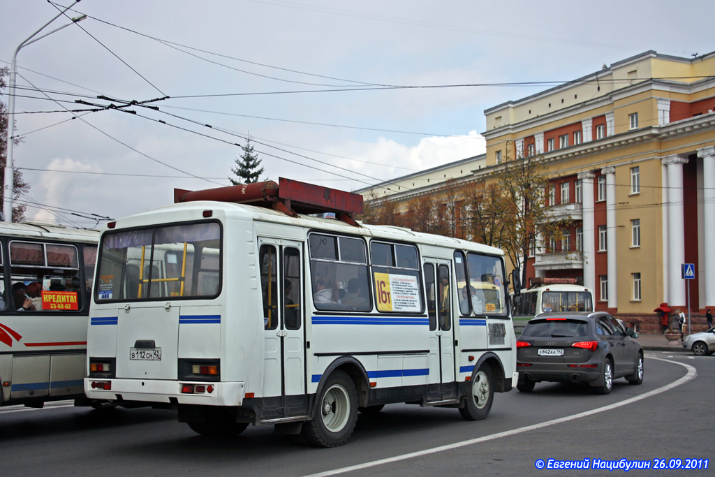 Кемеровская область - Кузбасс, ПАЗ-32054 № В 112 СН 42