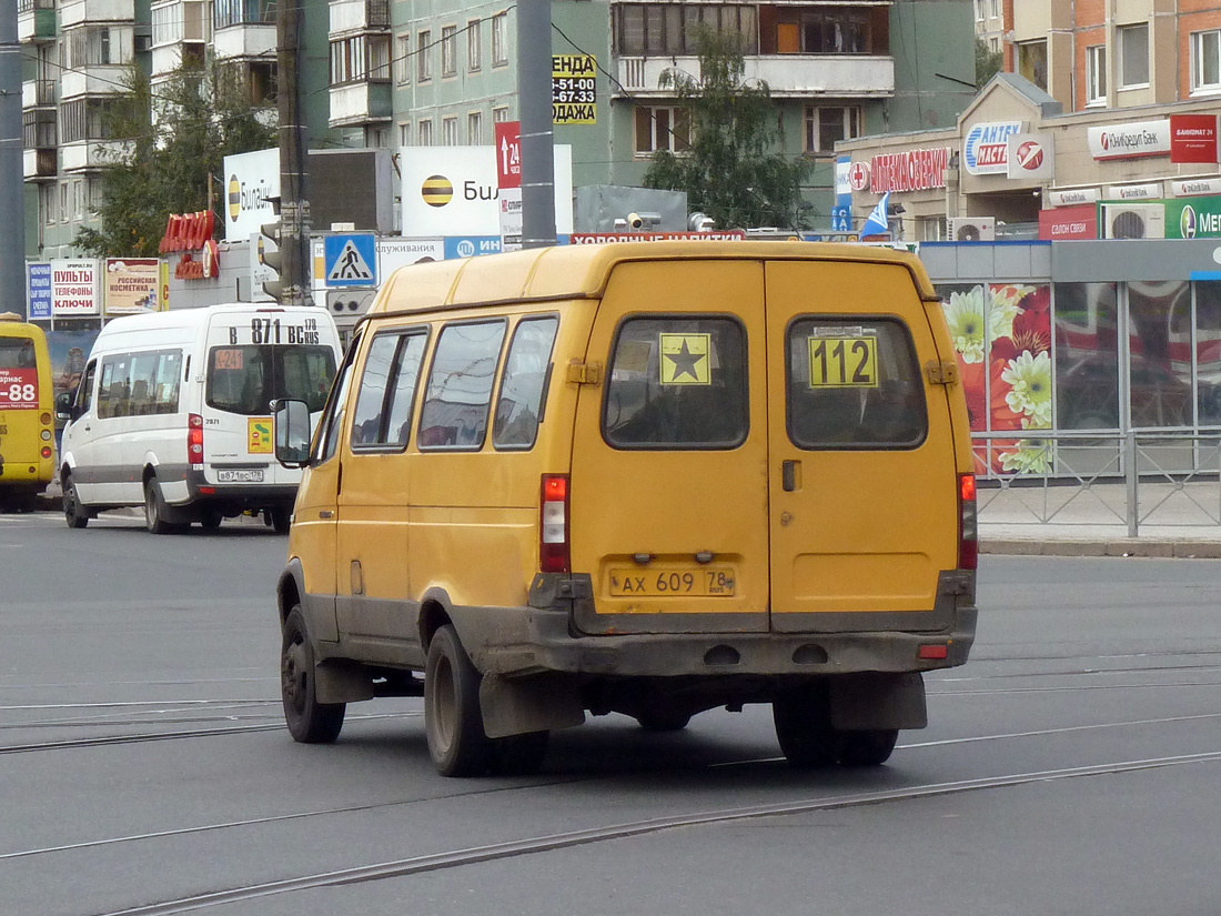 Санкт-Петербург, ГАЗ-322132 (XTH, X96) № АХ 609 78