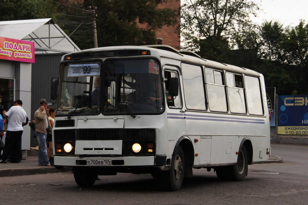 Красноярский край, ПАЗ-32054 № Е 700 ВВ 124