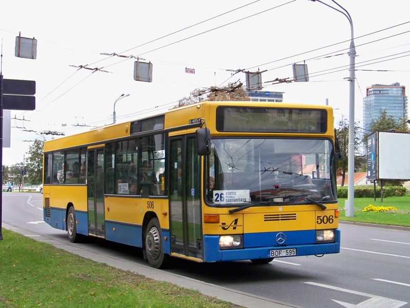 Літва, Mercedes-Benz O405N2 № 506