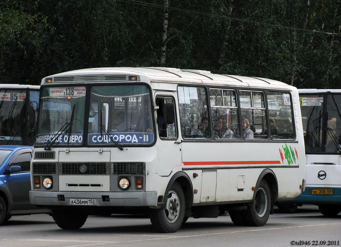 Ніжагародская вобласць, ПАЗ-32054 № А 436 ММ 152