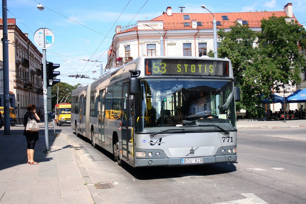 Литва, Volvo 7700A № 771