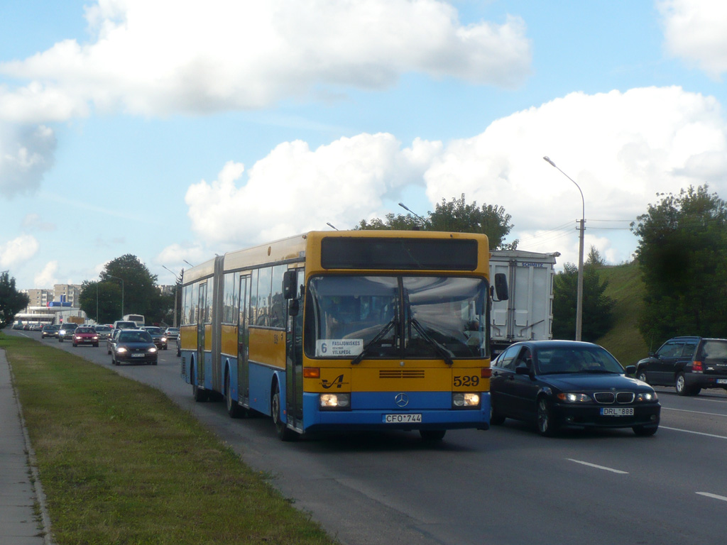 Литва, Mercedes-Benz O405G № 529