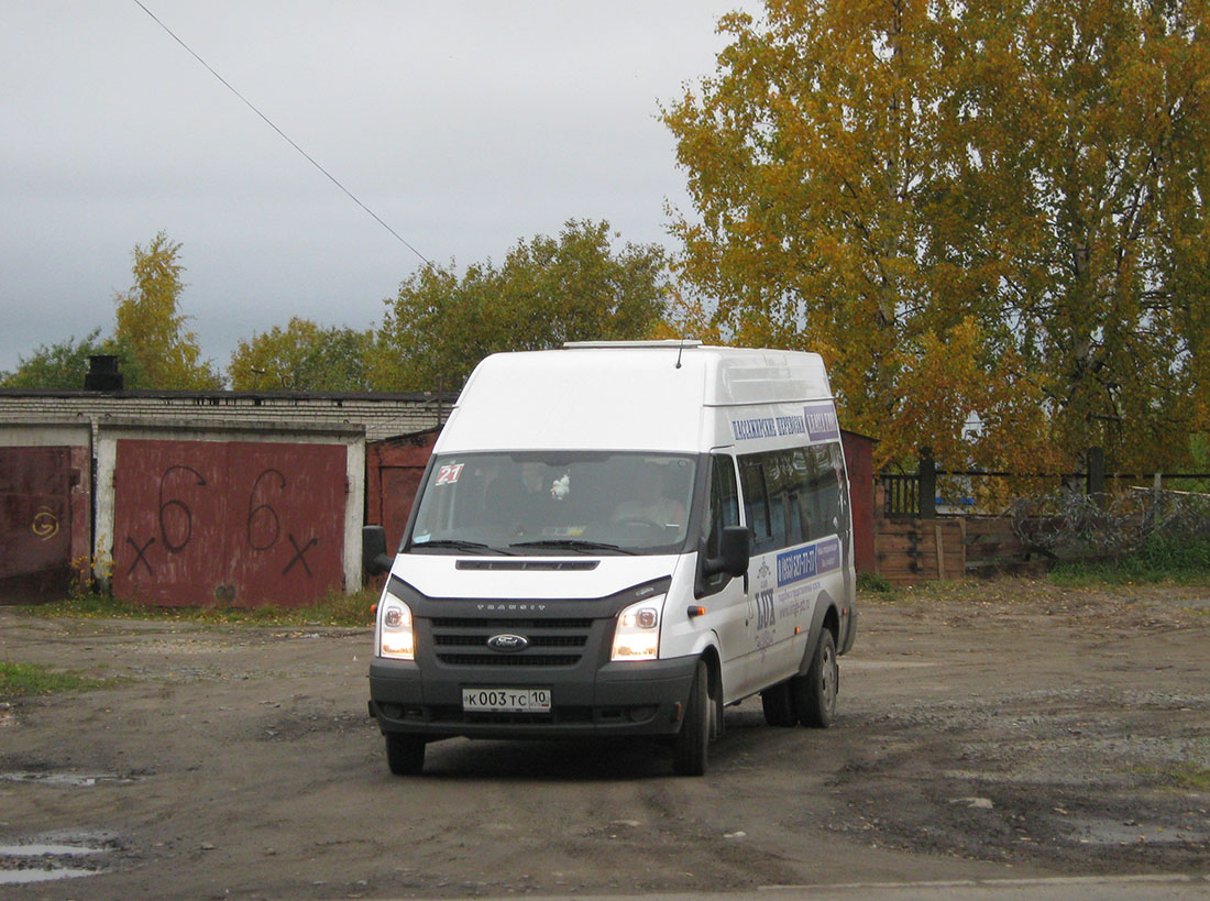 Карелия, Имя-М-3006 (X89) (Ford Transit) № К 003 ТС 10