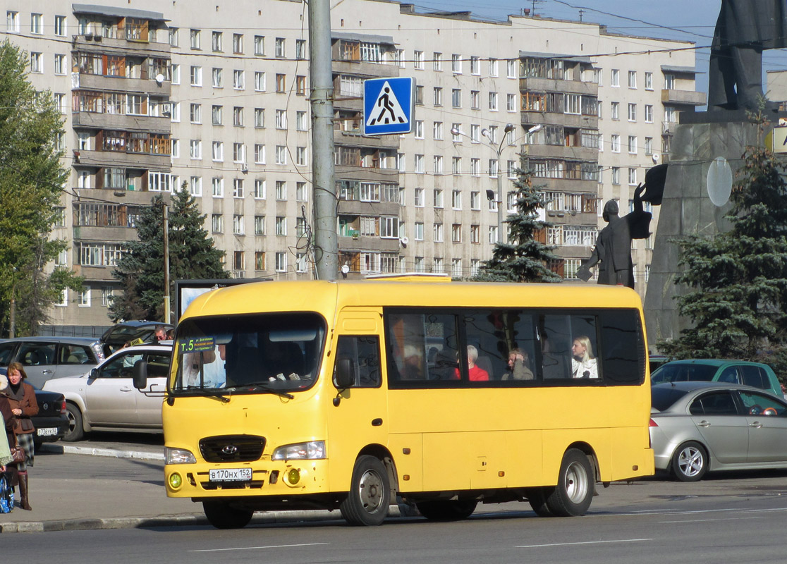 Нижегородская область, Hyundai County LWB C11 (ТагАЗ) № В 170 НХ 152