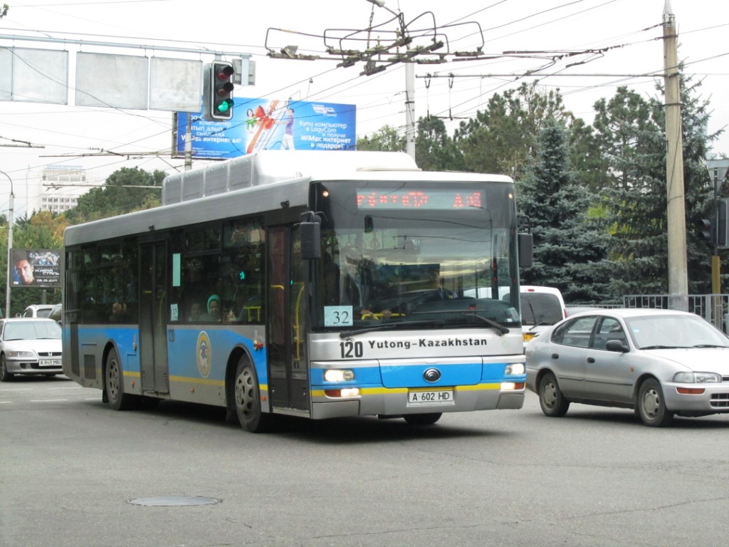 Алматы, Yutong ZK6120HGM № 120