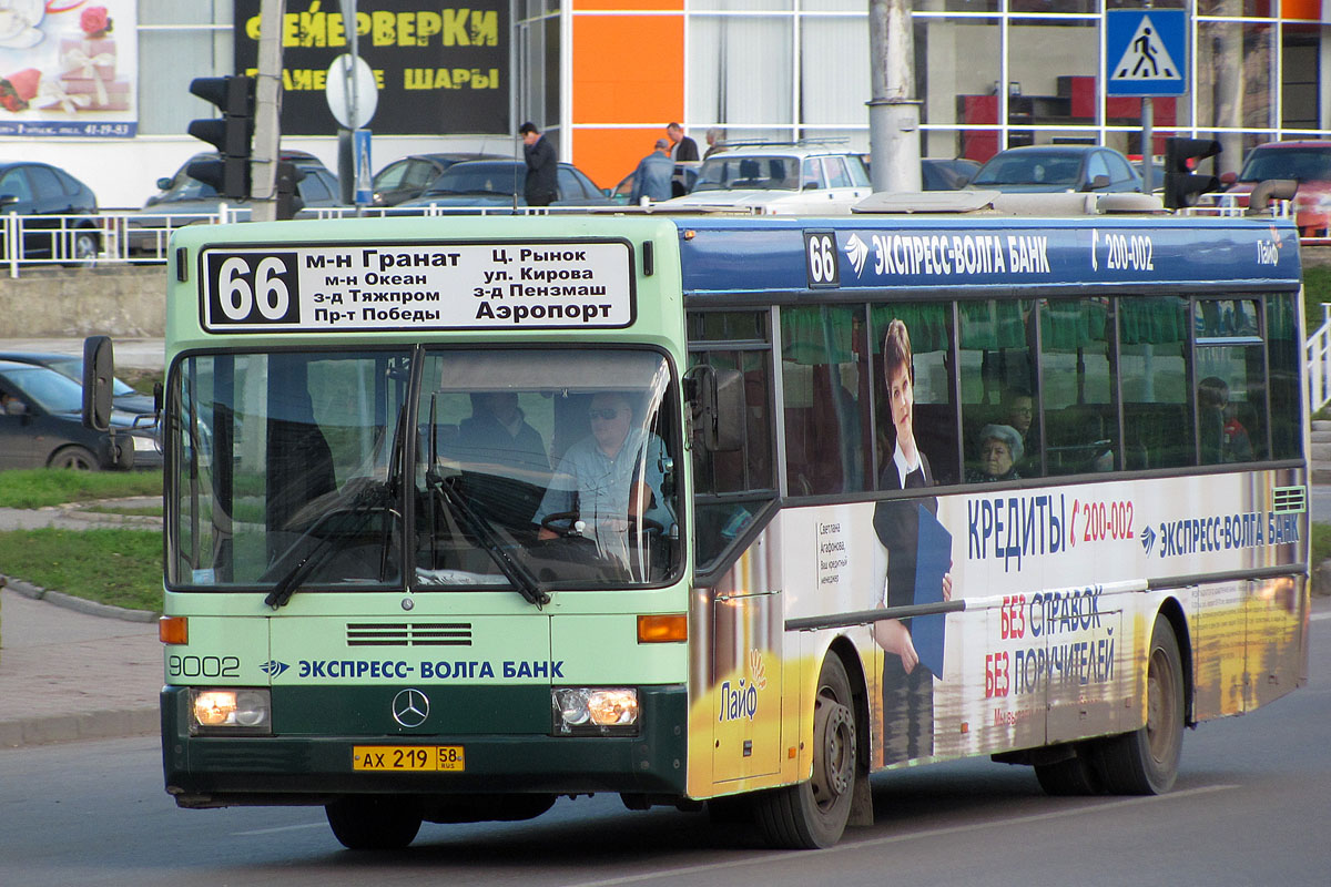 Penza region, Mercedes-Benz O405 № АХ 219 58