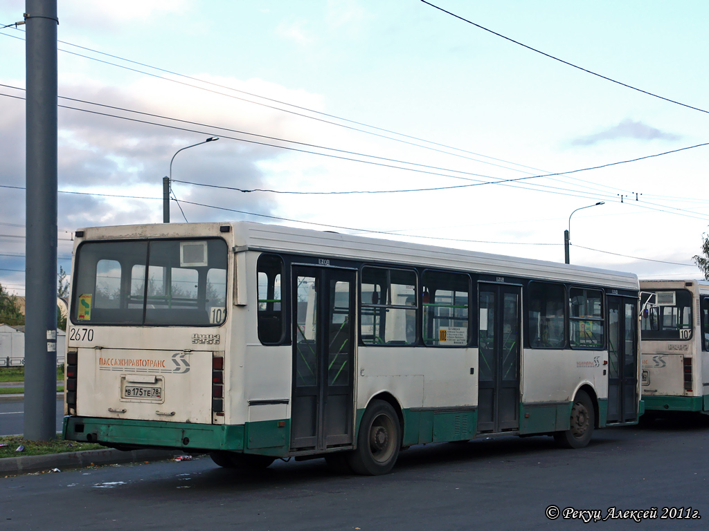 Санкт-Петербург, ЛиАЗ-5256.25 № 2670