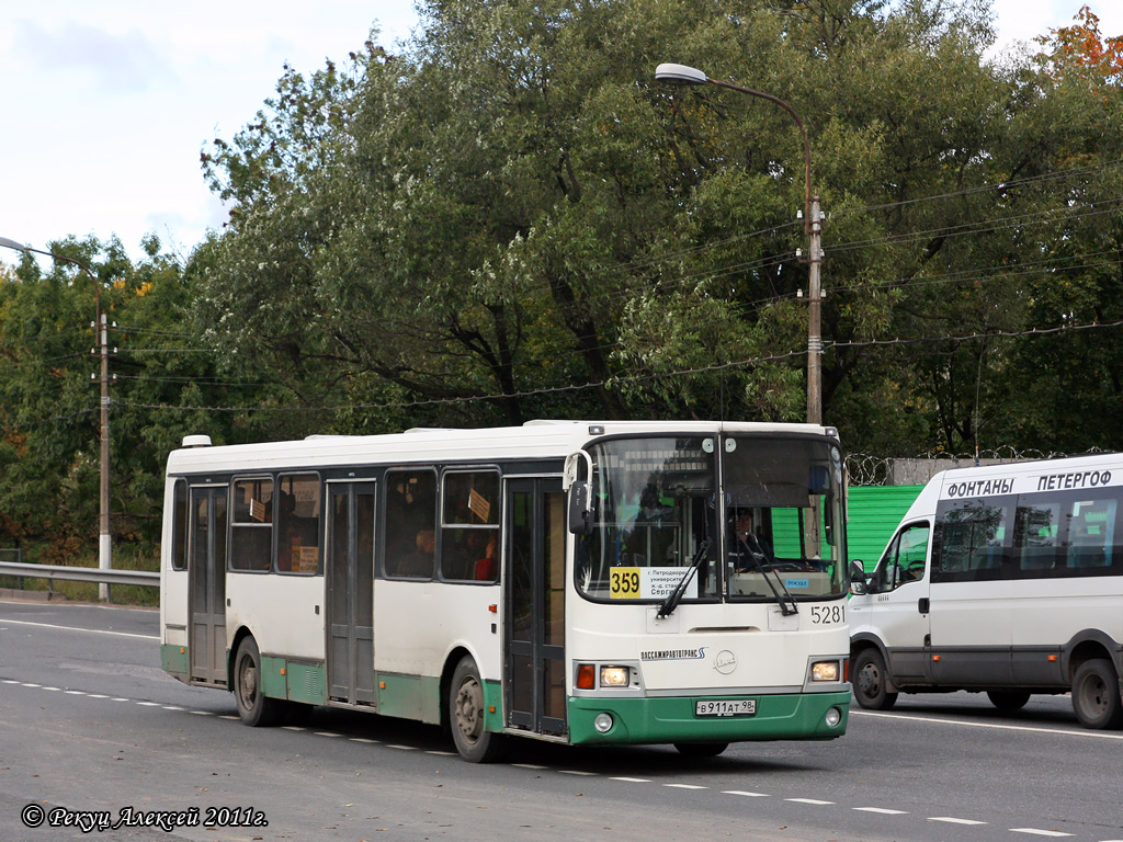 Санкт-Петербург, ЛиАЗ-5256.25 № 5281