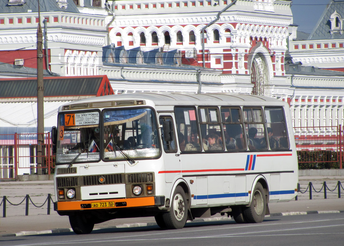 Нижегородская область, ПАЗ-4234 № АО 723 52