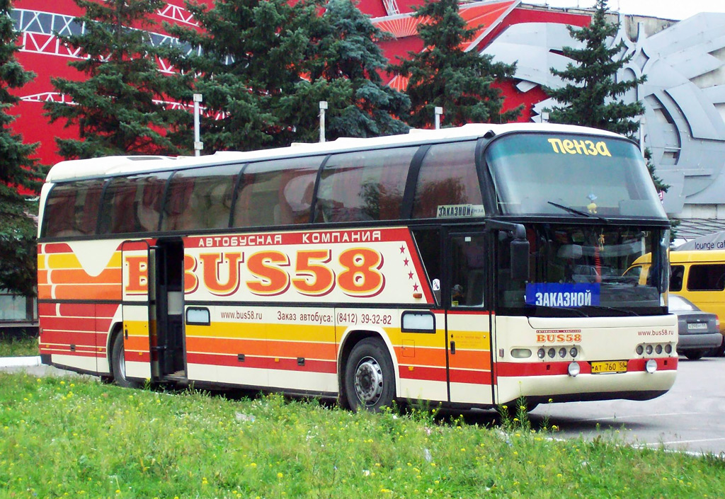 Пензенская область, Neoplan N116 Cityliner № АТ 760 58