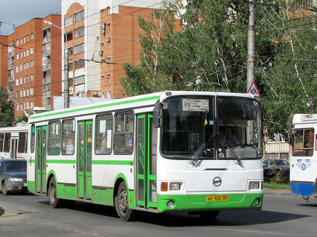 Пензенская область, ЛиАЗ-5256.45 № АУ 153 58