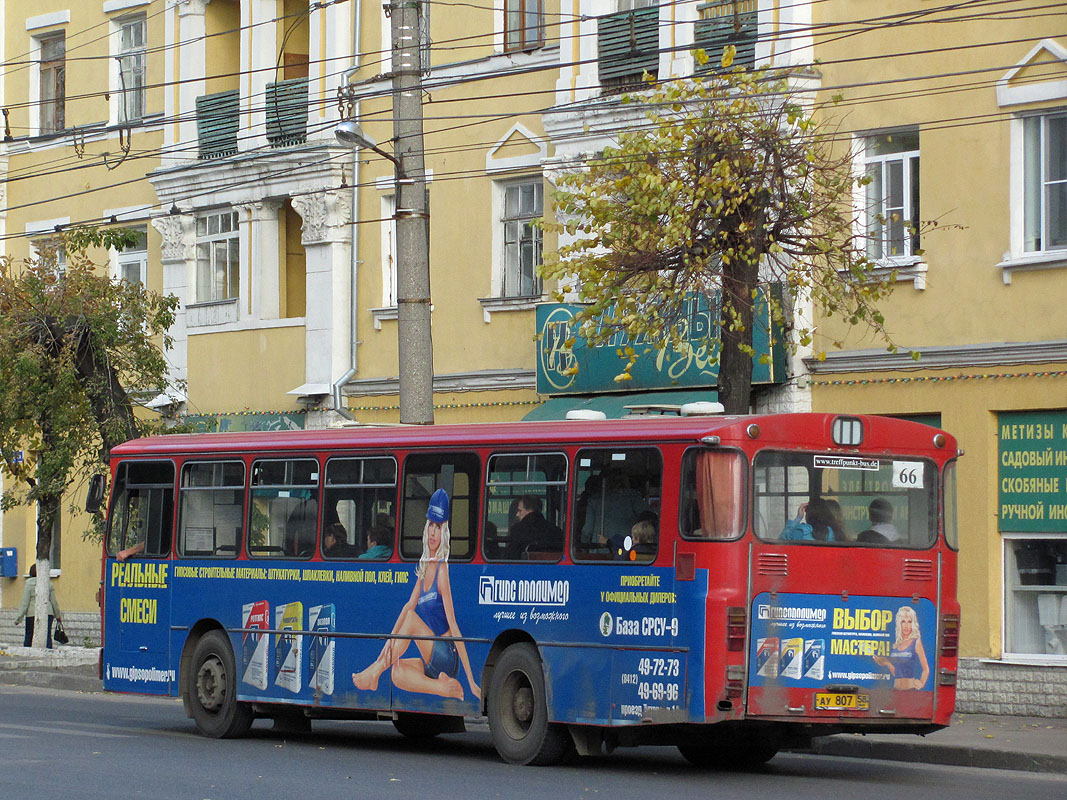 Пензенская область, Mercedes-Benz O305 № АУ 807 58