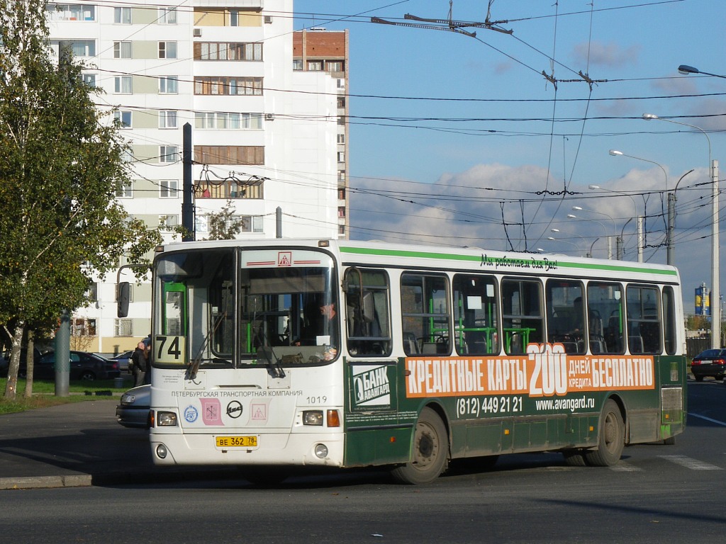 Санкт-Петербург, ЛиАЗ-5256.25 № n019