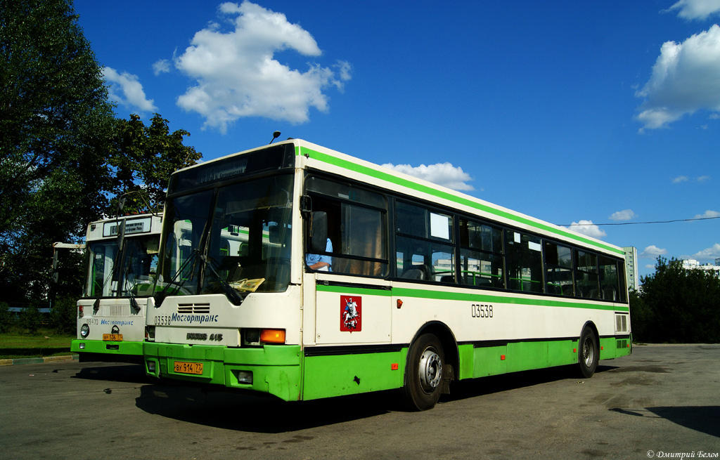 Москва, Ikarus 415.33 № 03538