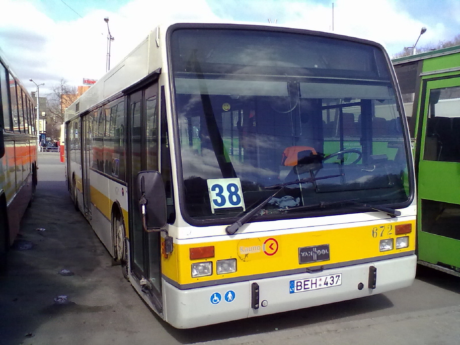 Литва, Van Hool A300 № 672