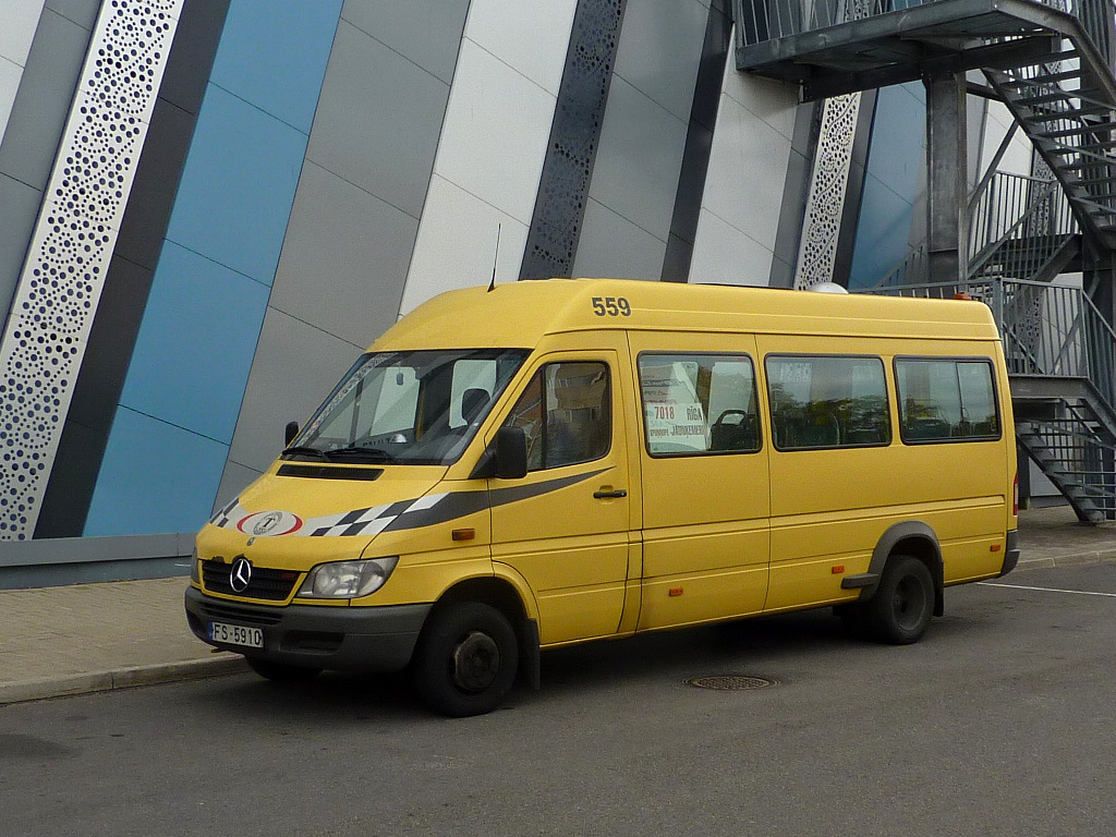 Латвия, Mercedes-Benz Sprinter W904 413CDI № 559