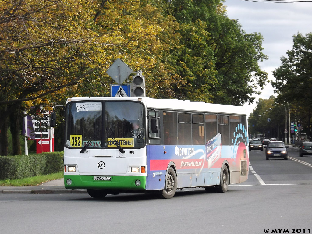 Санкт-Петербург, ЛиАЗ-5293.53 № 305